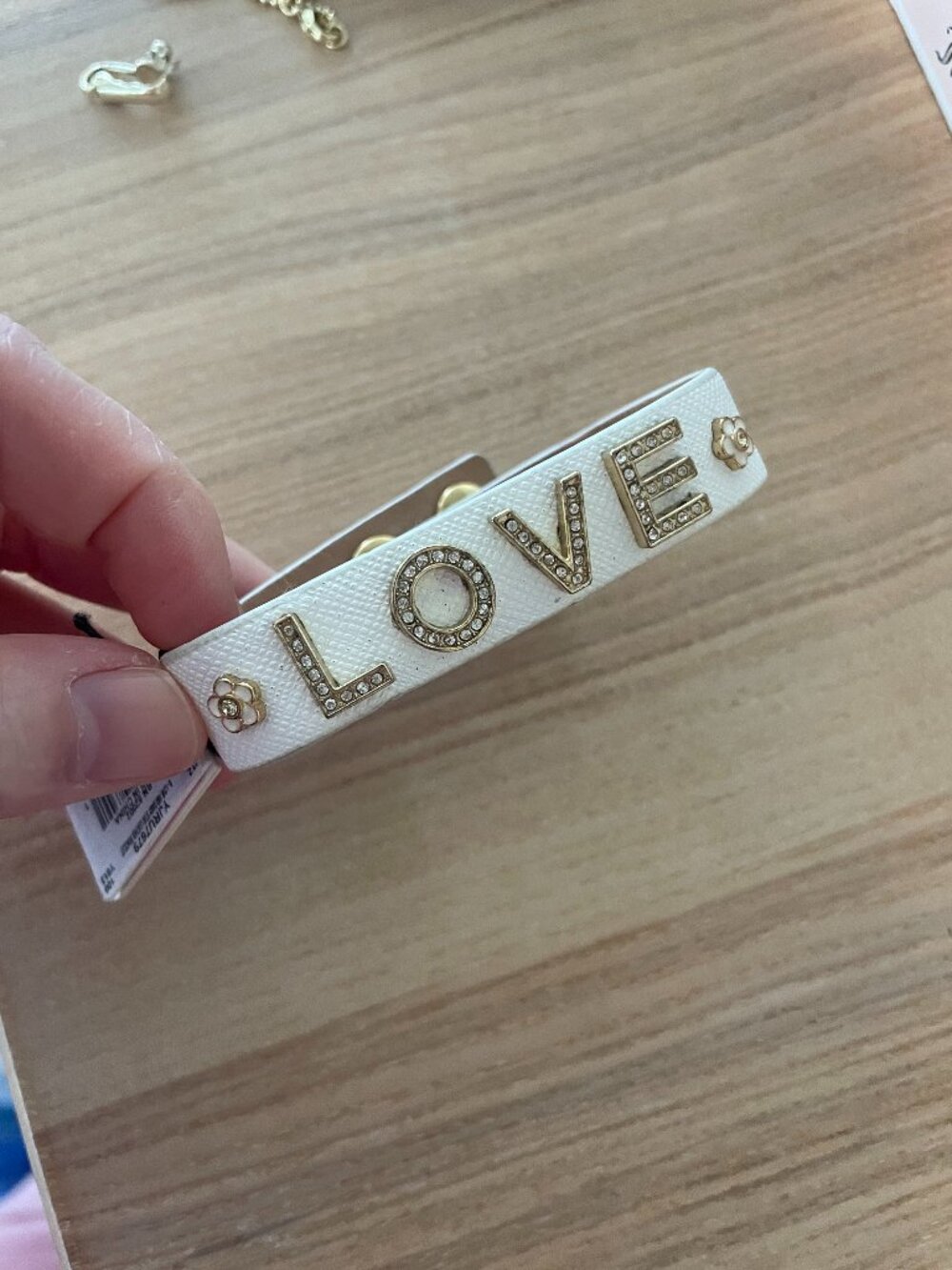 NWT juicy couture leather bracelet